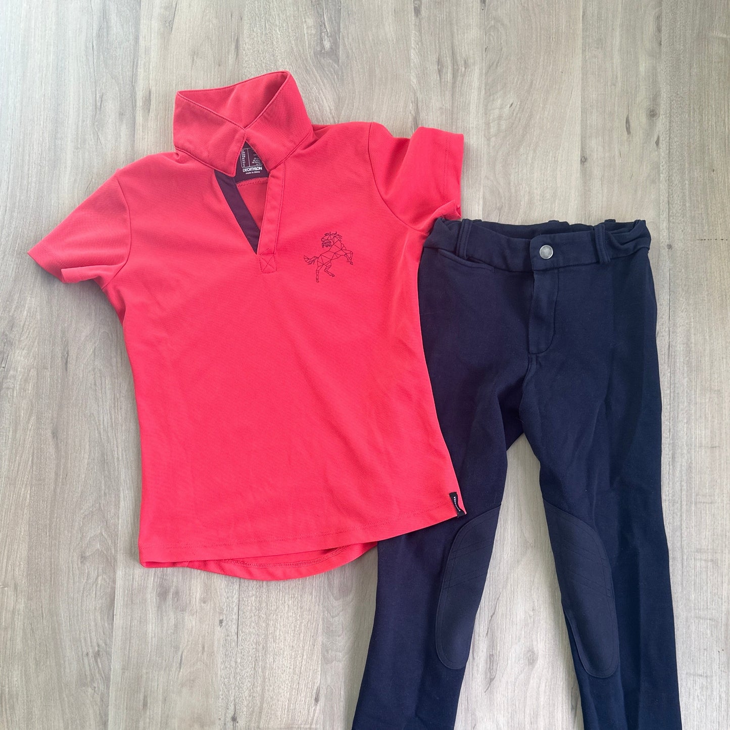 Ensemble tenue équitation : 10 ans