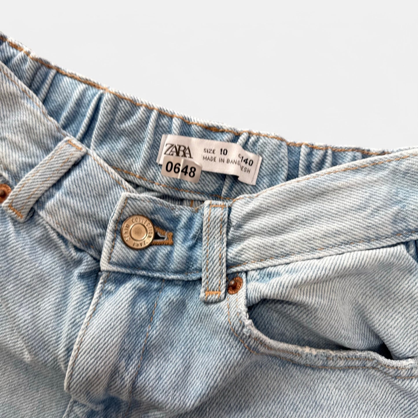Short Zara : 10 ans