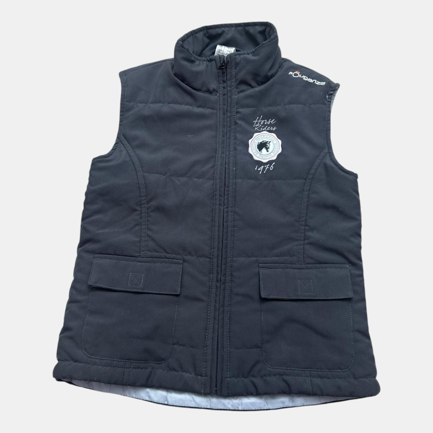 Doudoune sans manches équitation fouganza : 8 ans
