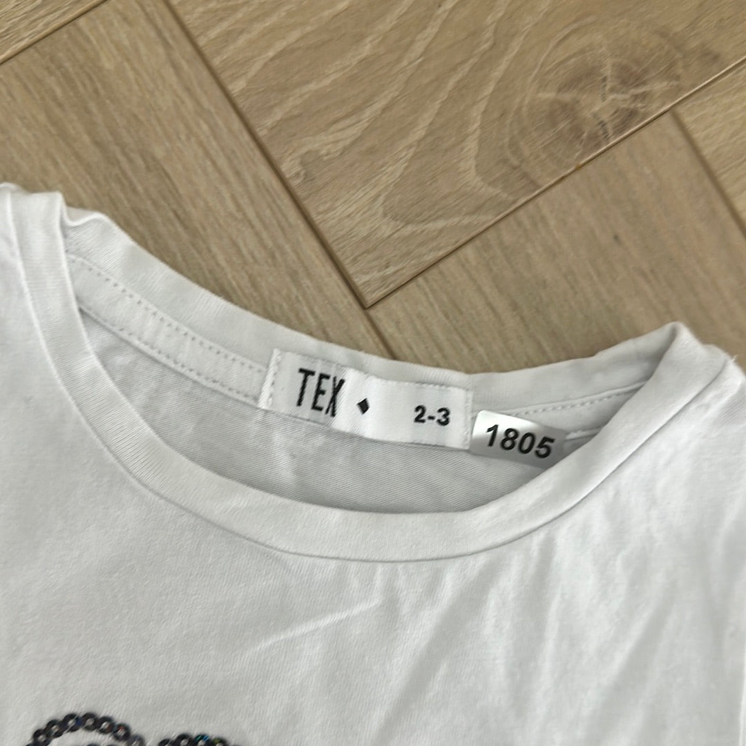 T-shirt tex ￼ : 24 mois