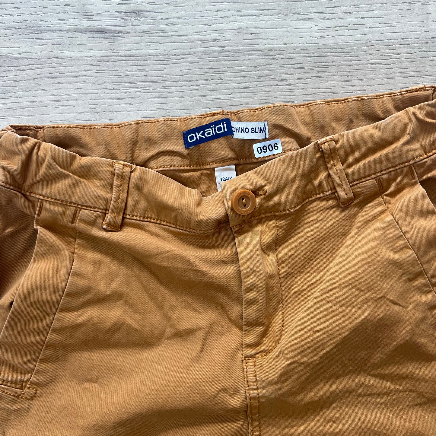 Pantalon Chino Slim Okaïdi : 12 ans