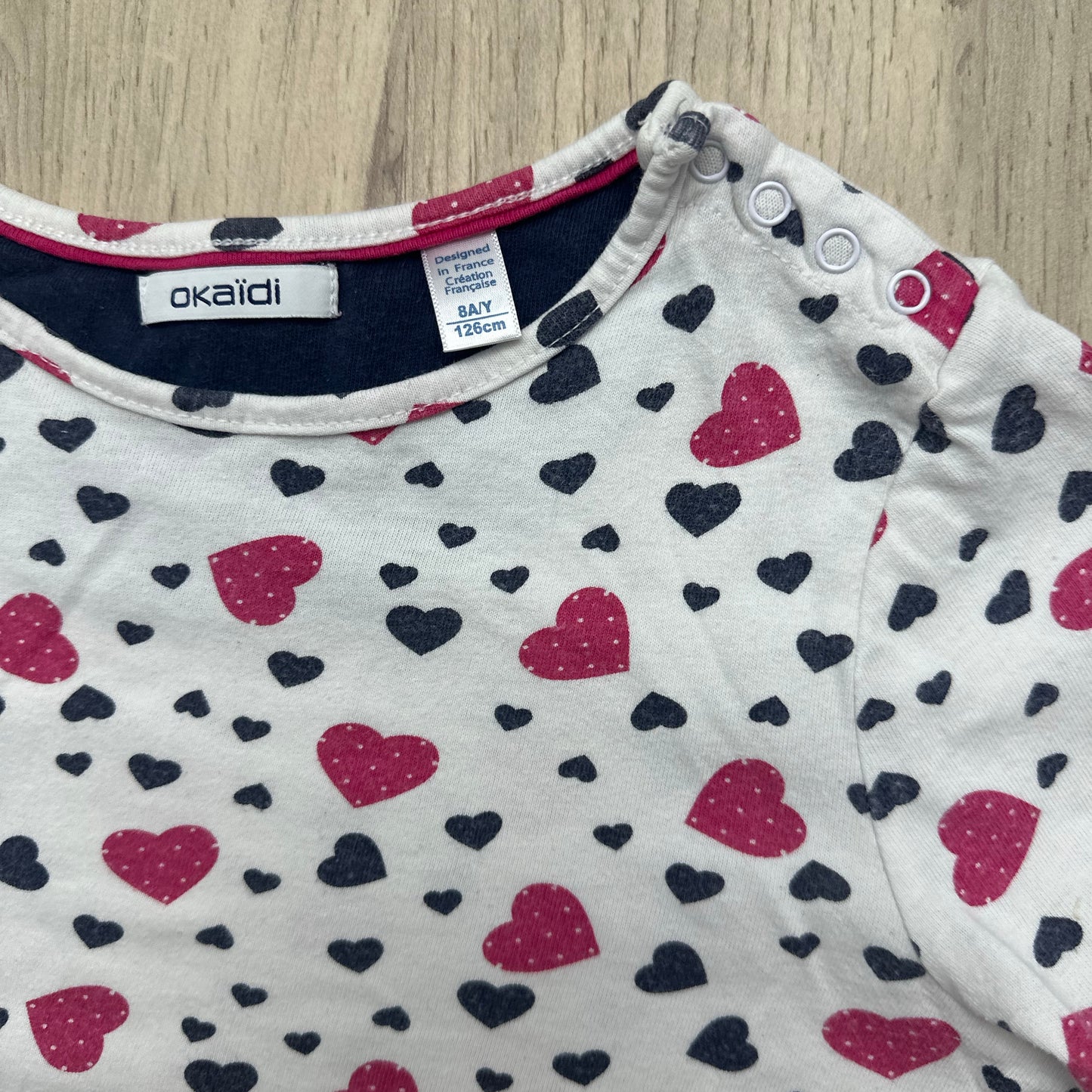 T-Shirt/ chemise de nuit Okaïdi : 8 ans