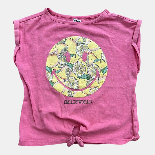 T-shirt smiley : 5 ans