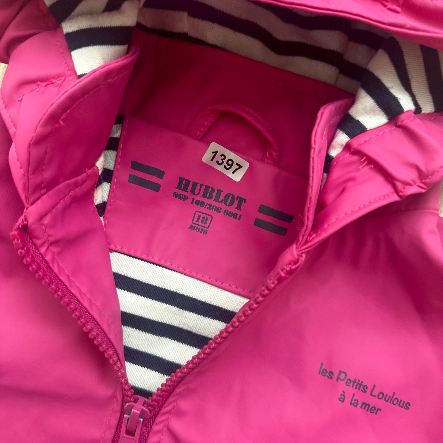 Veste / Manteau les petits loulous à la mer : 18 mois