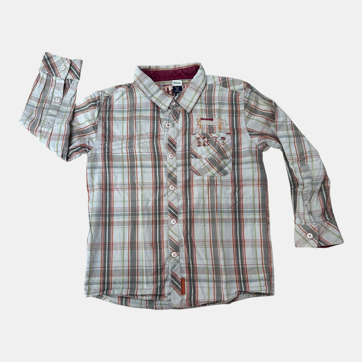 Chemise terre de marins : 6 ans