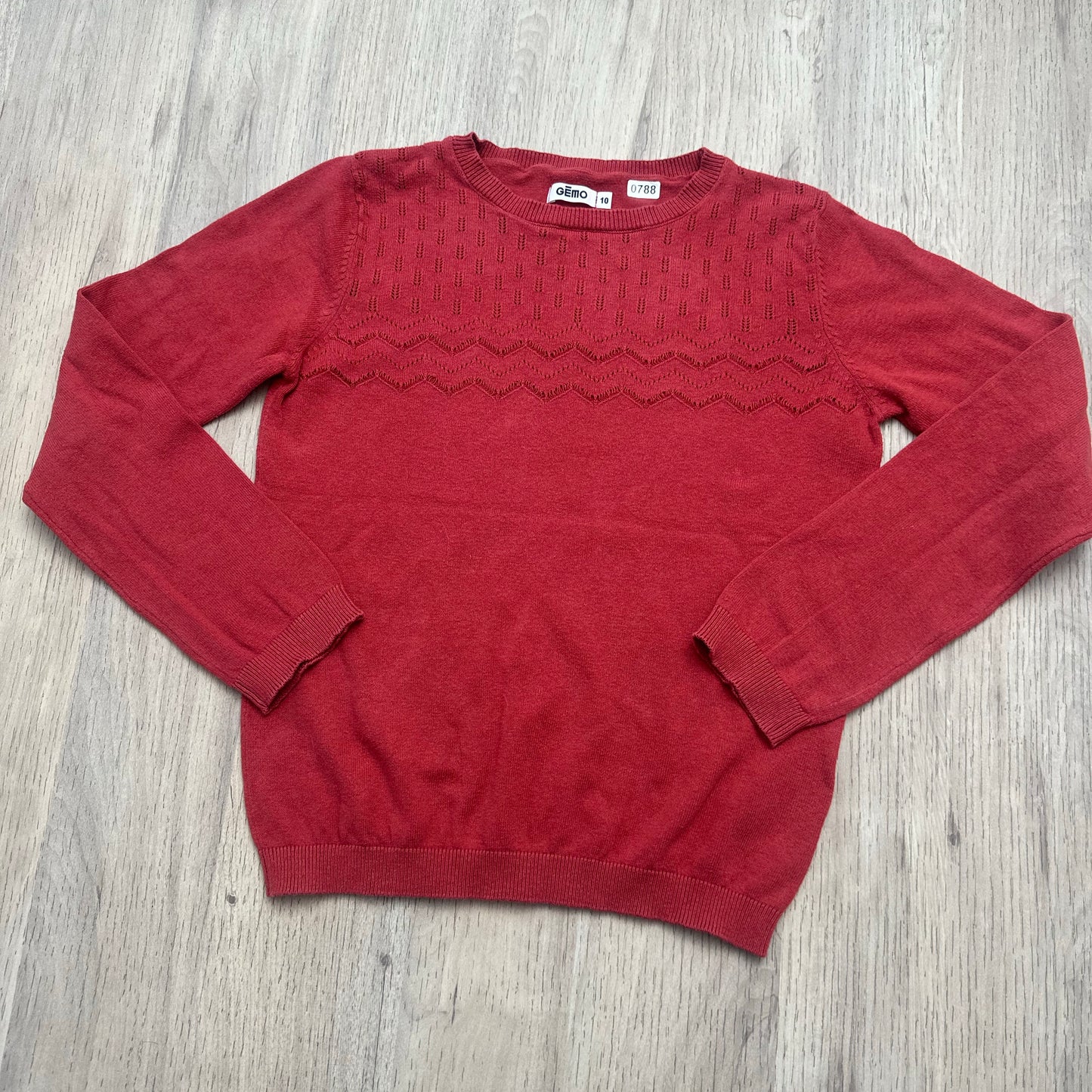 Pull fin  Gémo : 10 ans