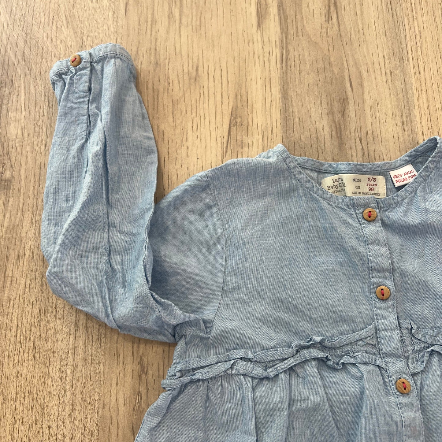 Blouse Zara : 3 ans