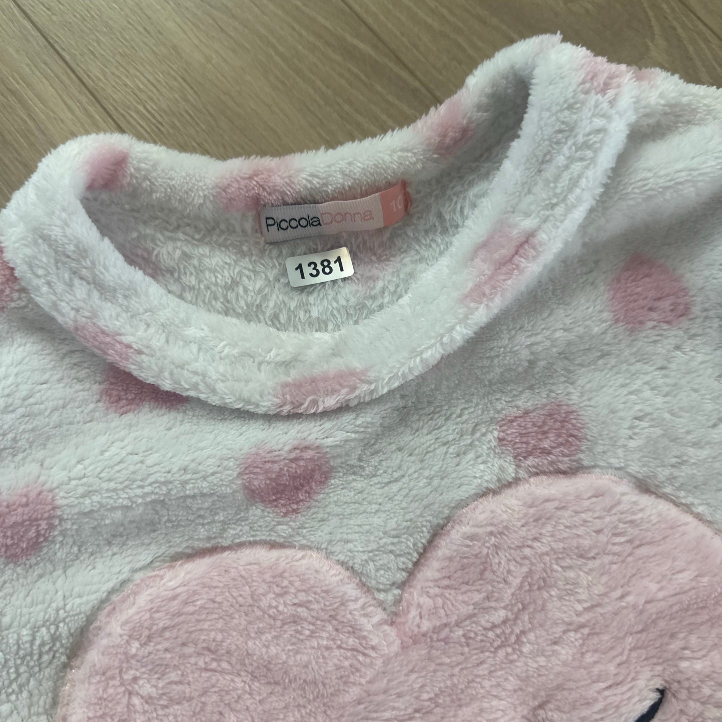 Pyjama épais doux piccola donna : 10 ans
