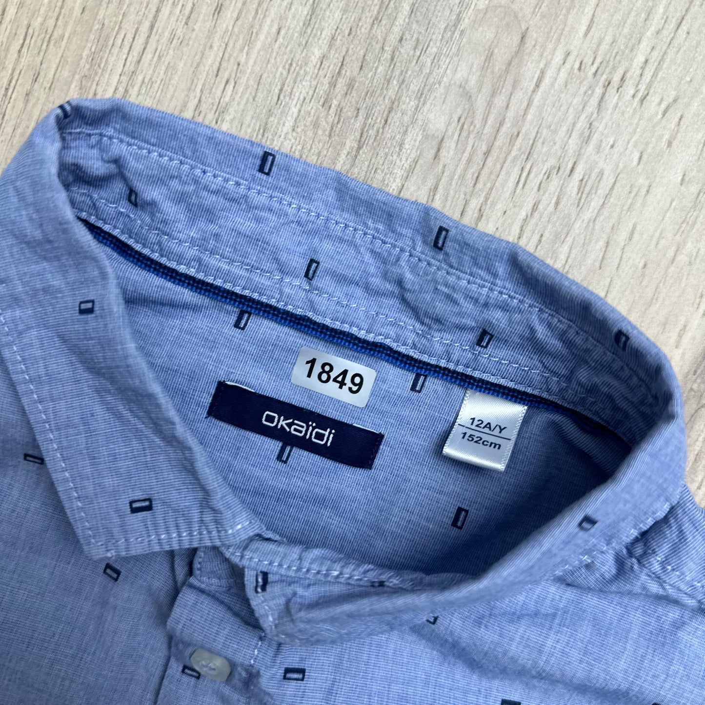 Chemise Okaïdi : 12 ans