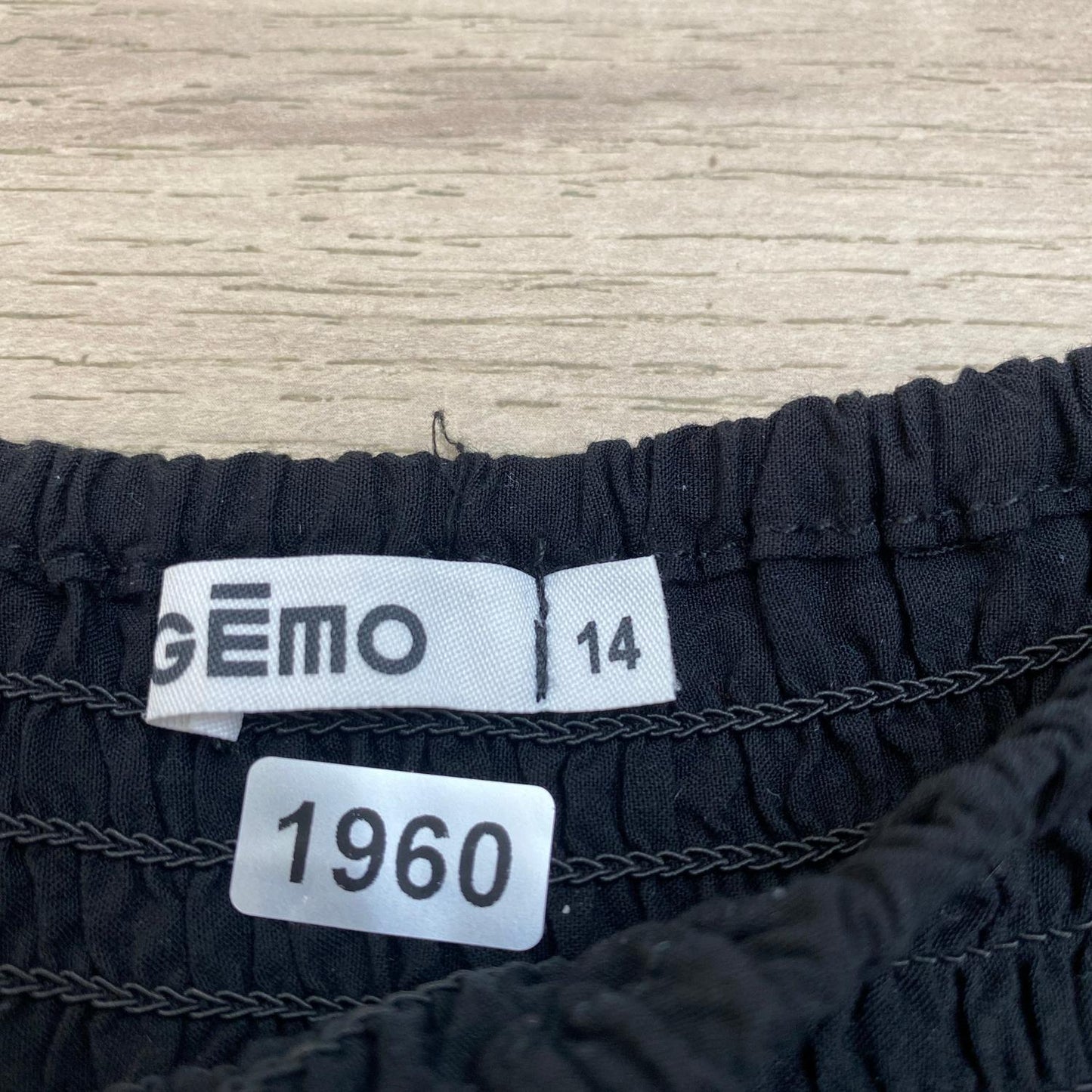 Robe Gémo : 14 ans