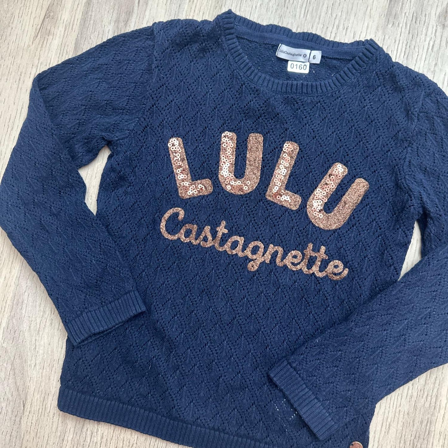 Pull Lulu Castagnette : 6 ans