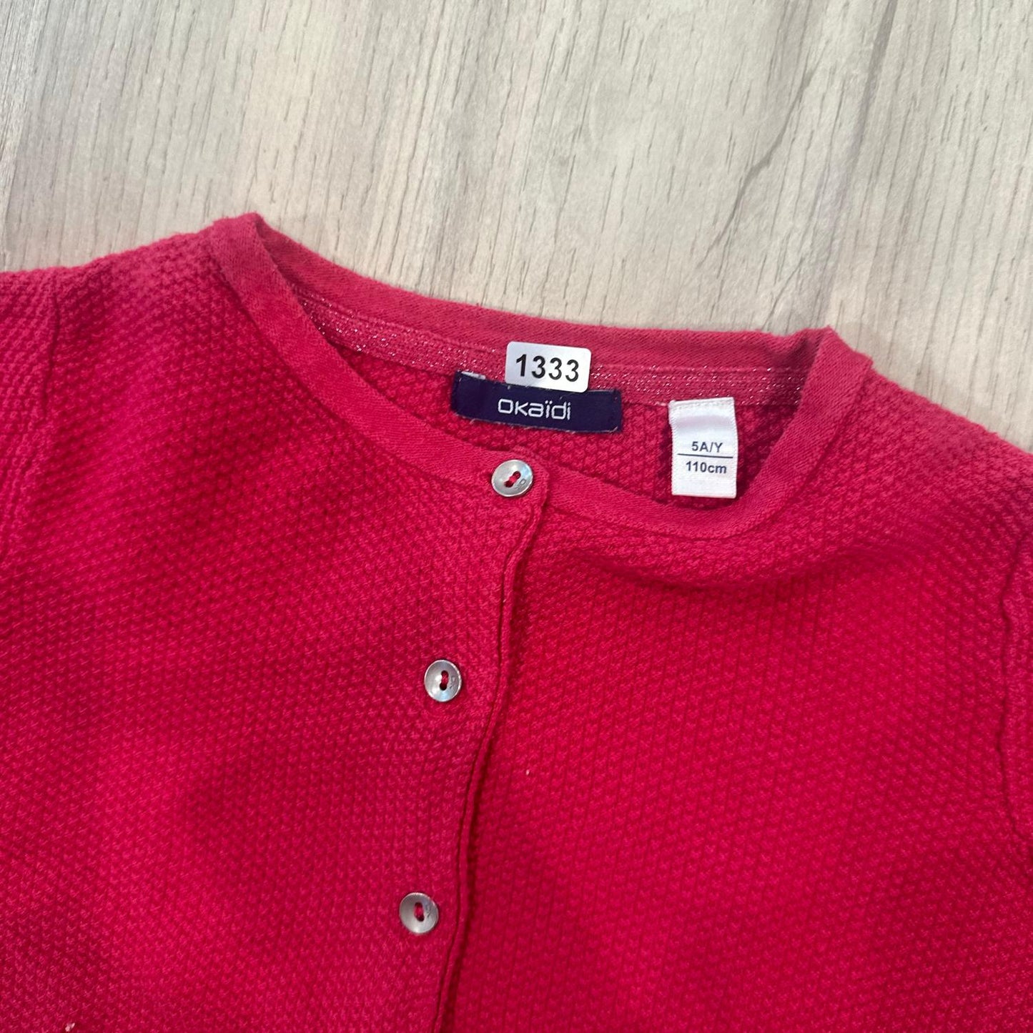 Gilet Okaïdi : 5 ans