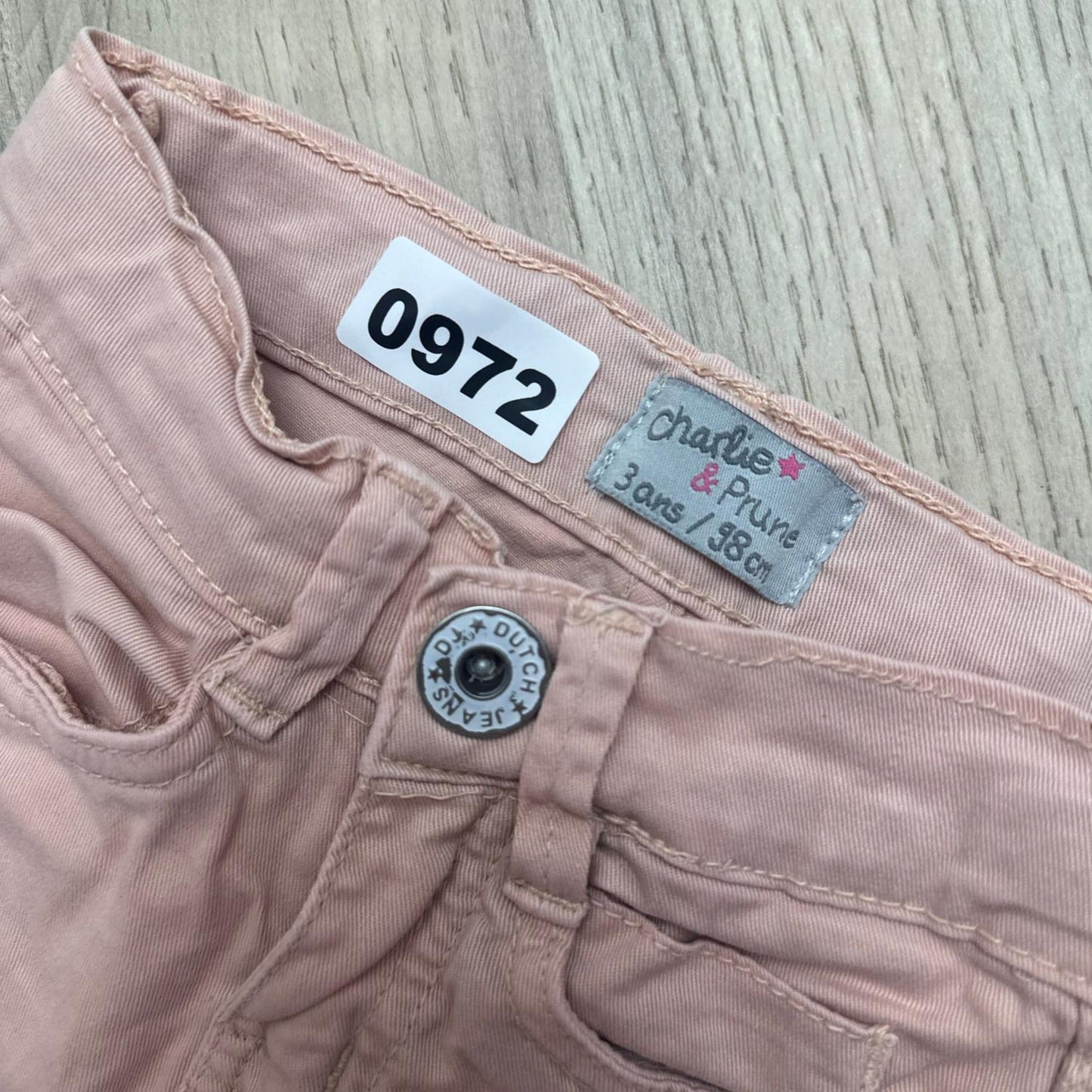 Pantalon Charlie et prune : 3 ans