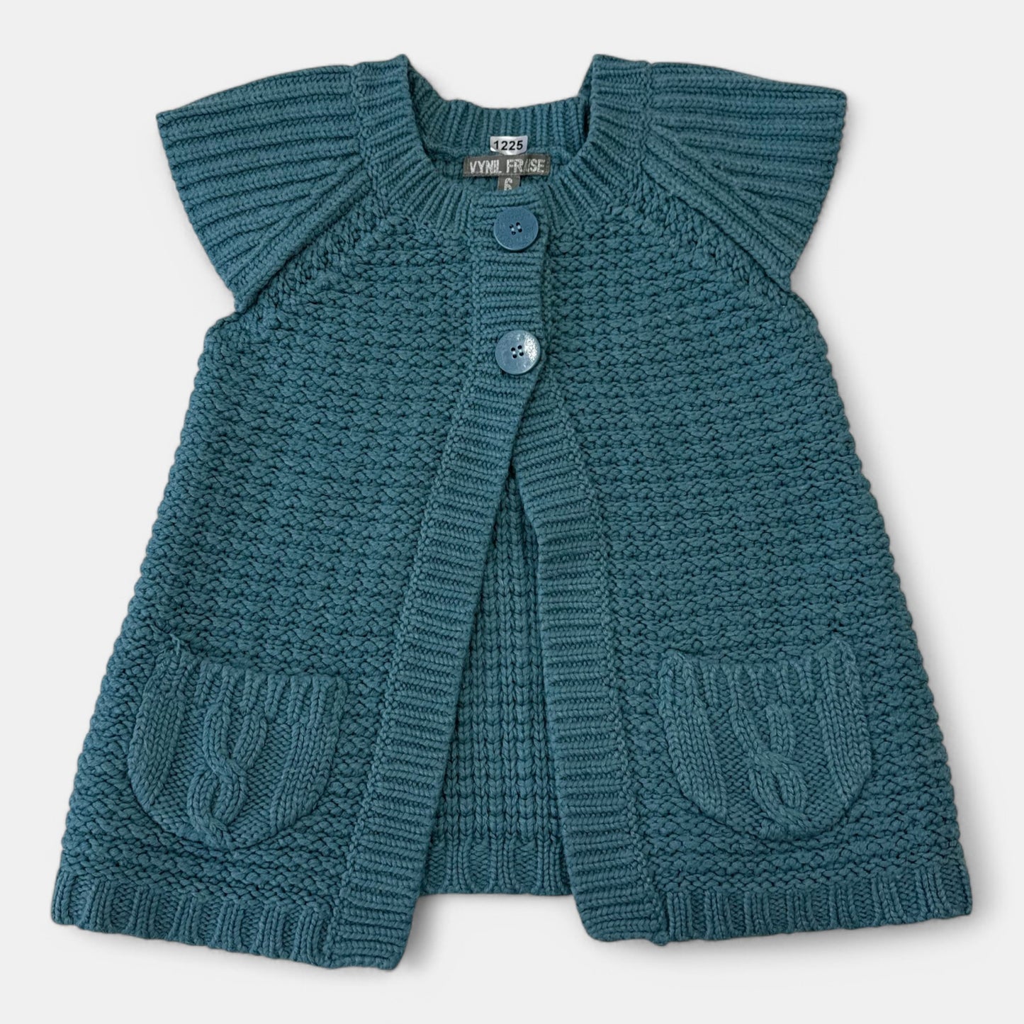 Gilet vynil fraise : 6 ans