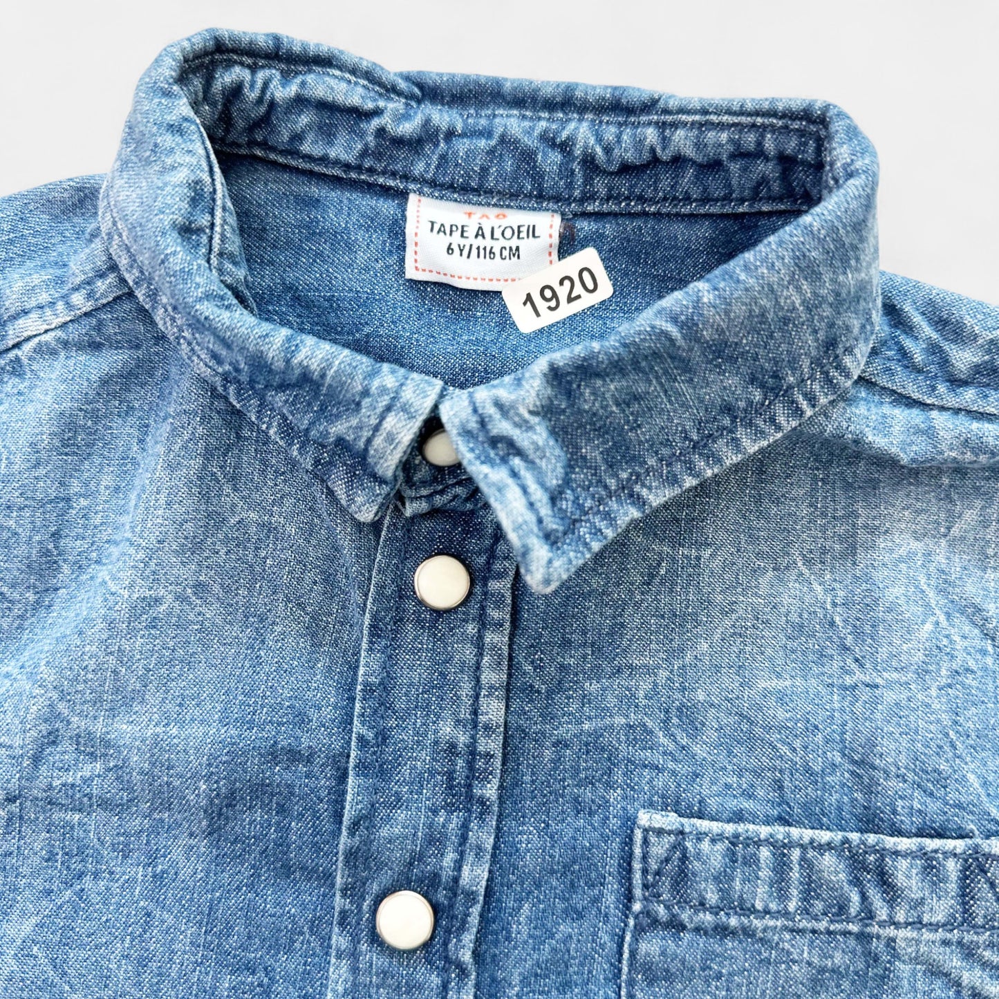 Chemise Tape à l'oeil : 6 ans