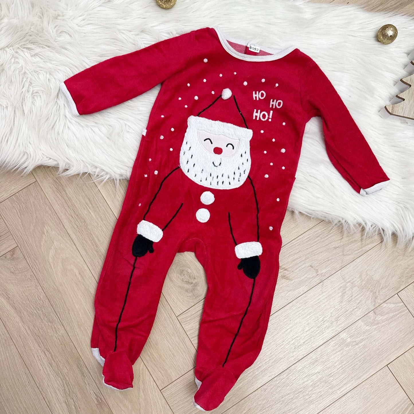 Pyjama Noël hohoho : 18 mois