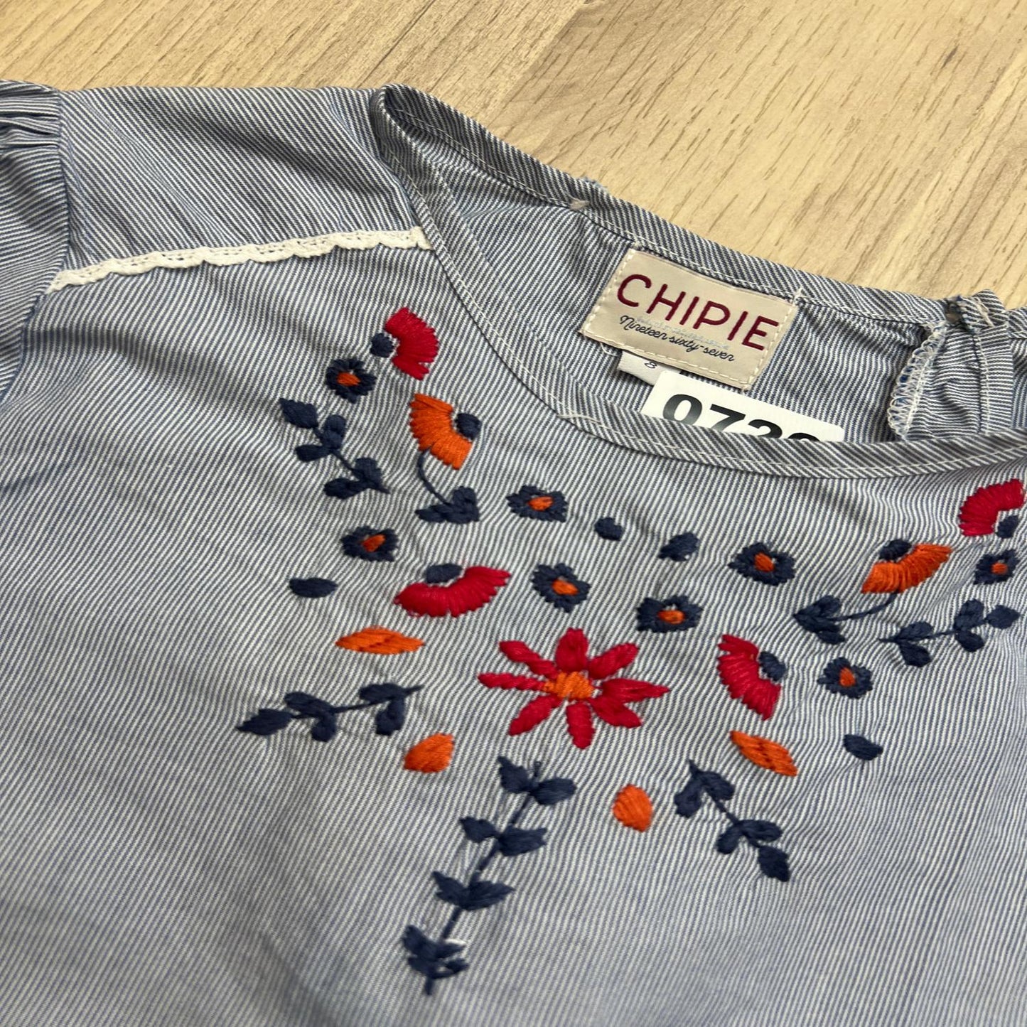 Blouse Chipie : 8 ans