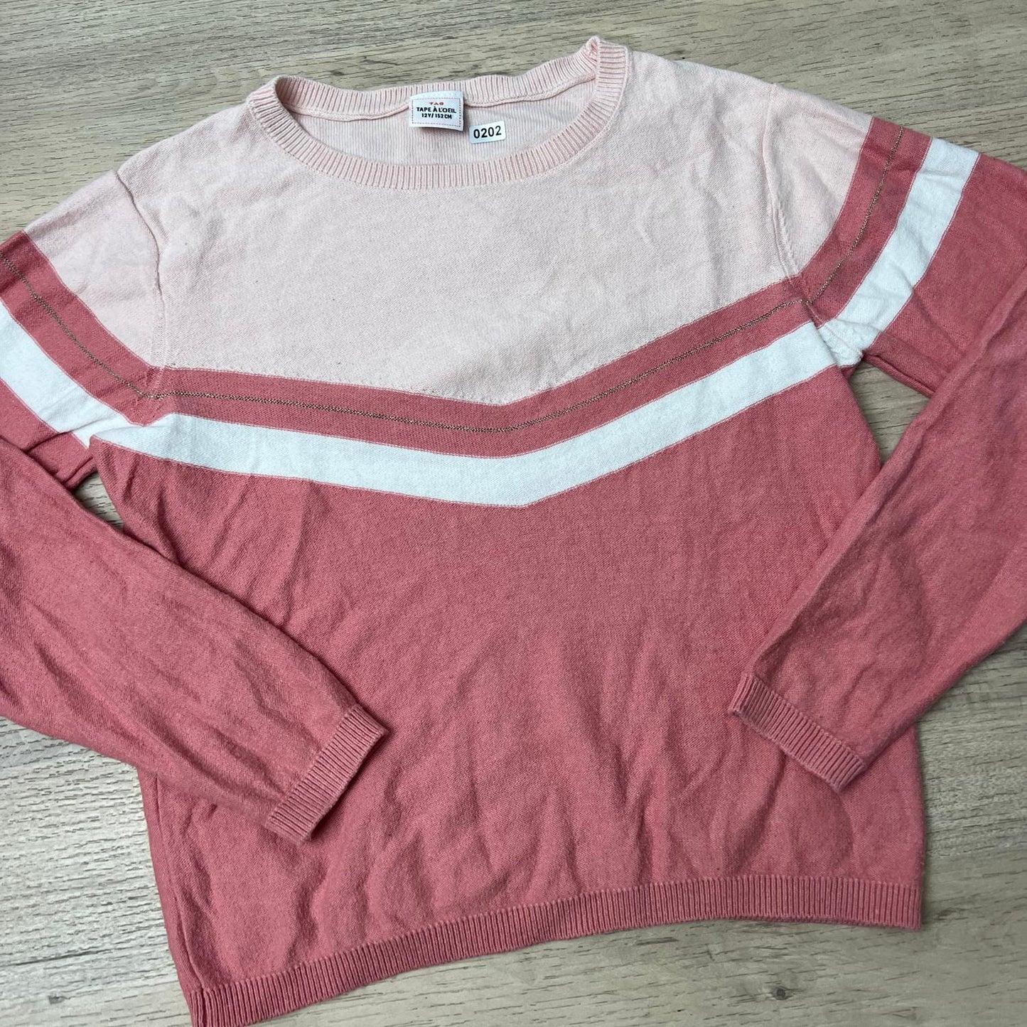 Pull fin Tape à l'oeil : 12 ans