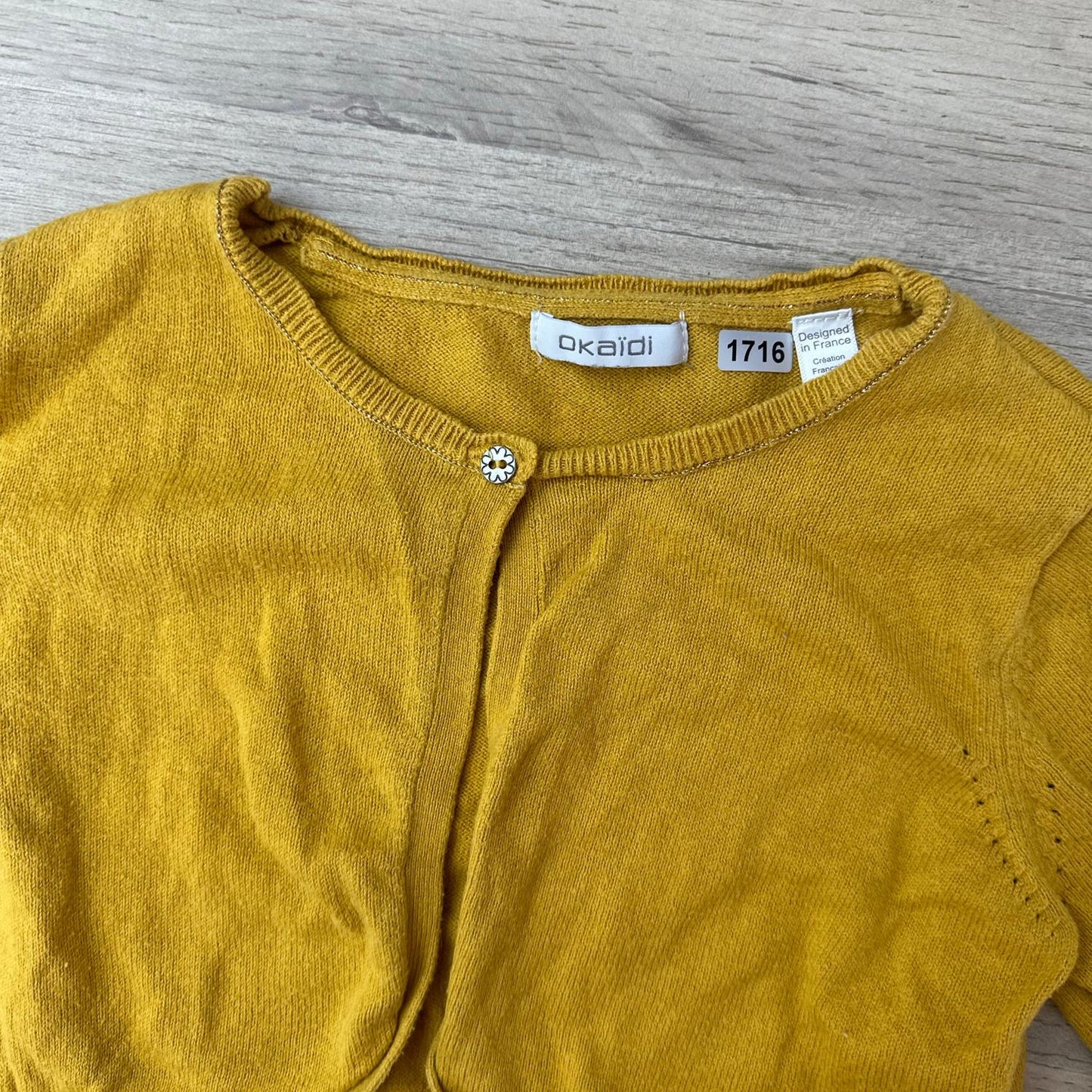 Gilet Okaïdi : 8 ans
