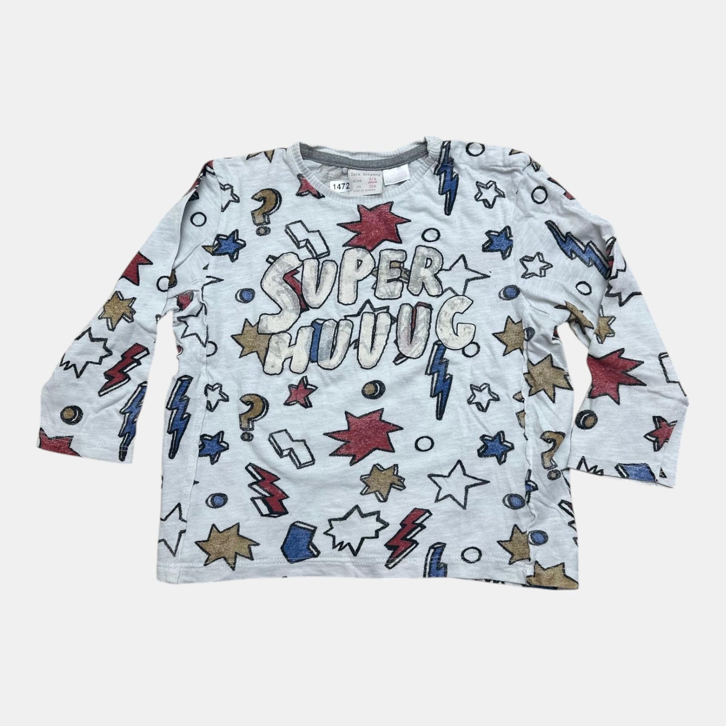 T-Shirt Zara : 4 ans