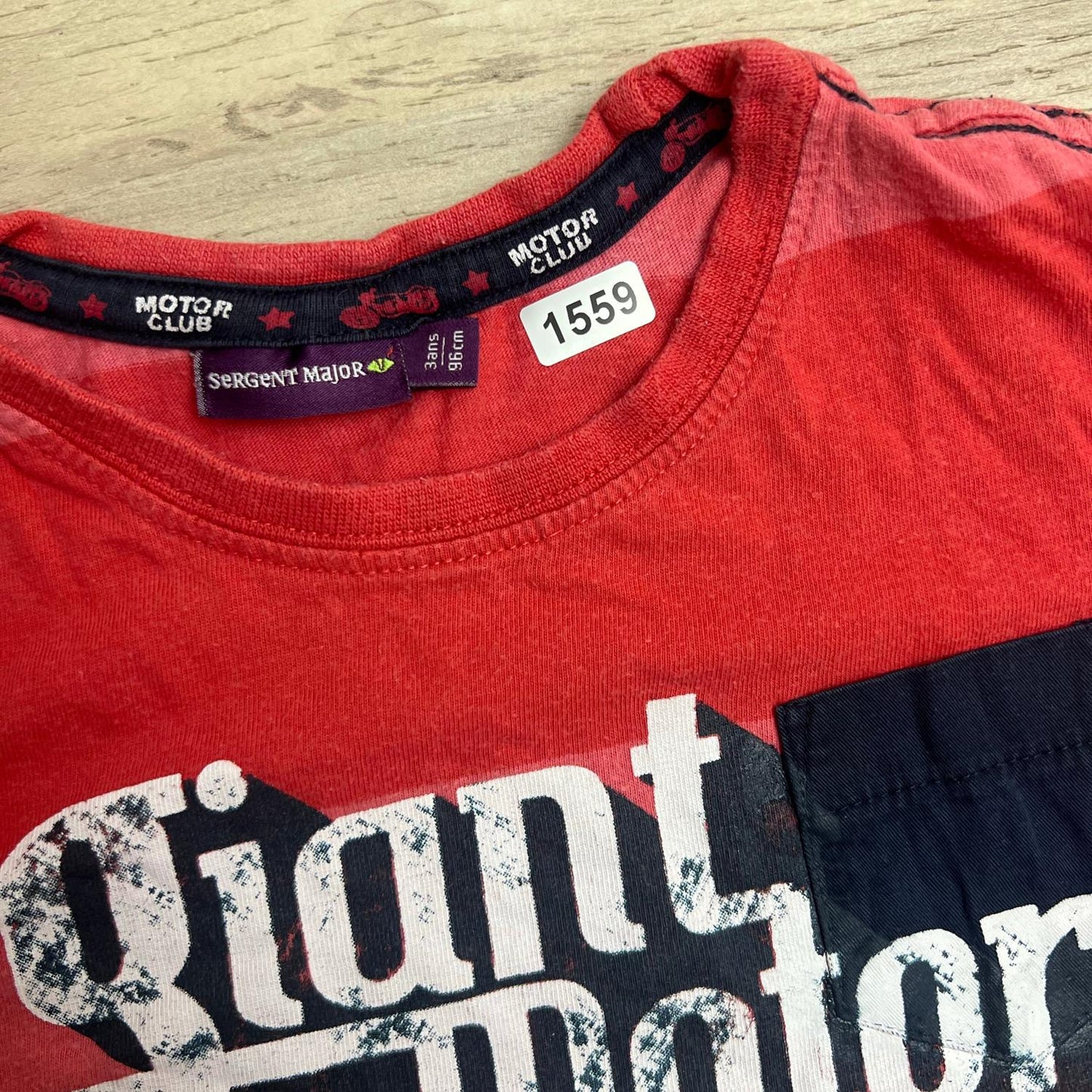 T-Shirt Sergent Major : 3 ans