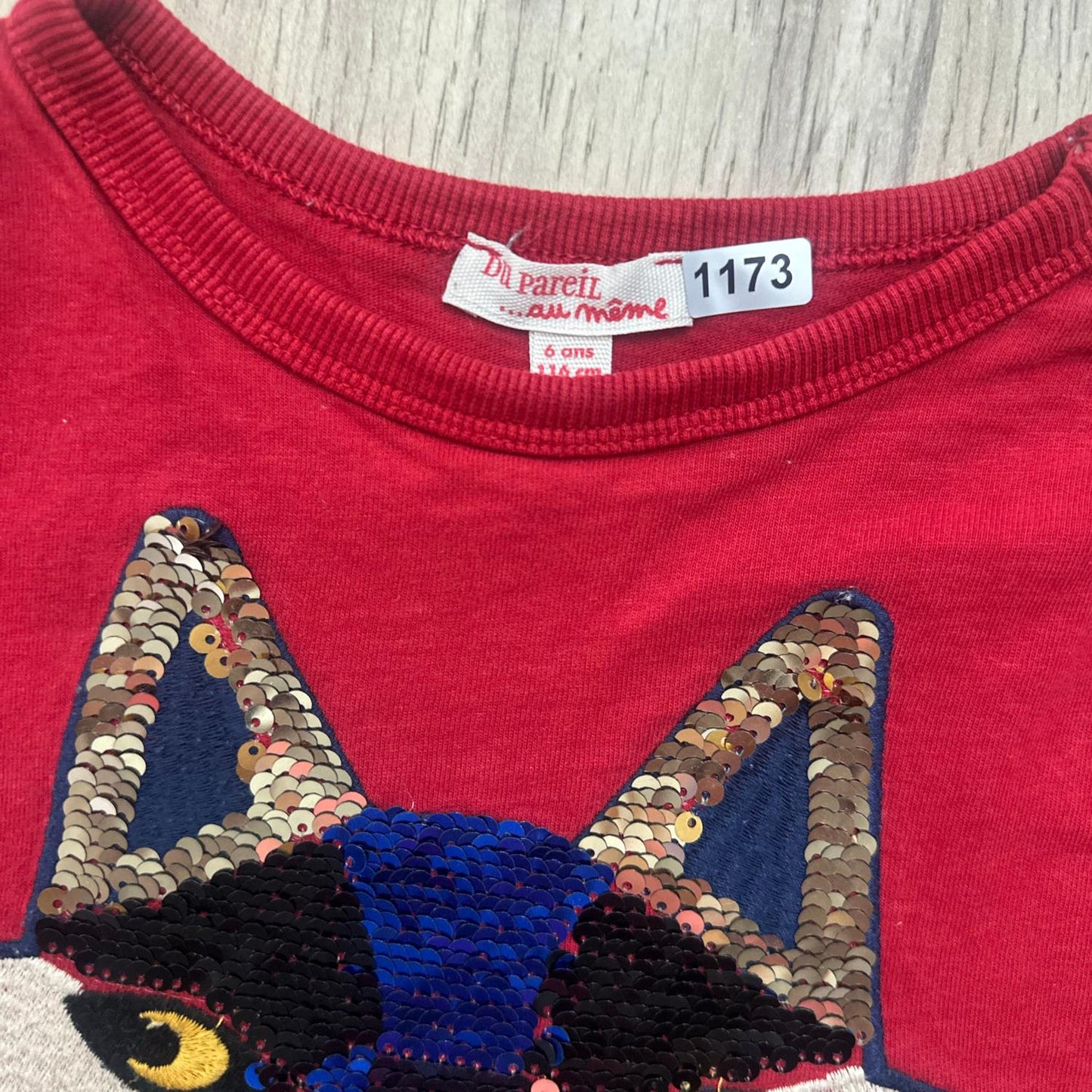 T-Shirt Du Pareil au même : 6 ans