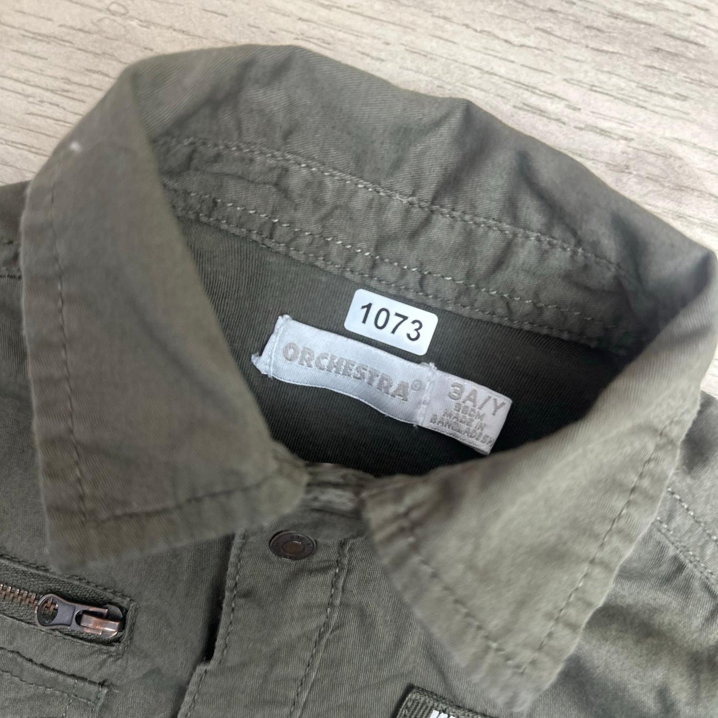 Chemise Orchestra : 3 ans