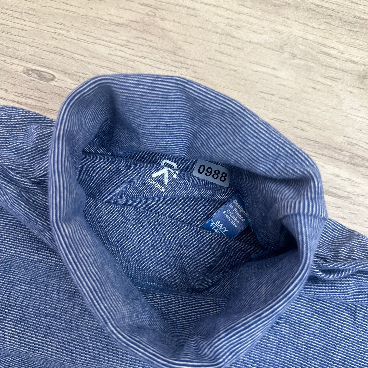 T-Shirt col roulé Okaïdi : 6 ans