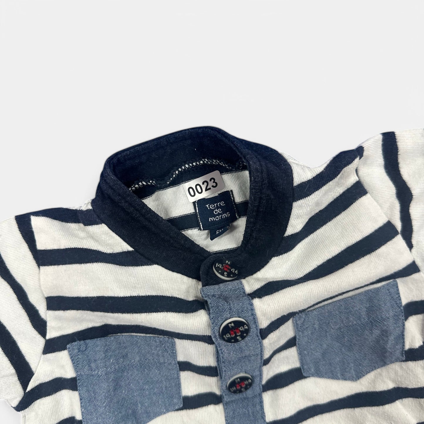 T-Shirt Terre de marins : 6 mois