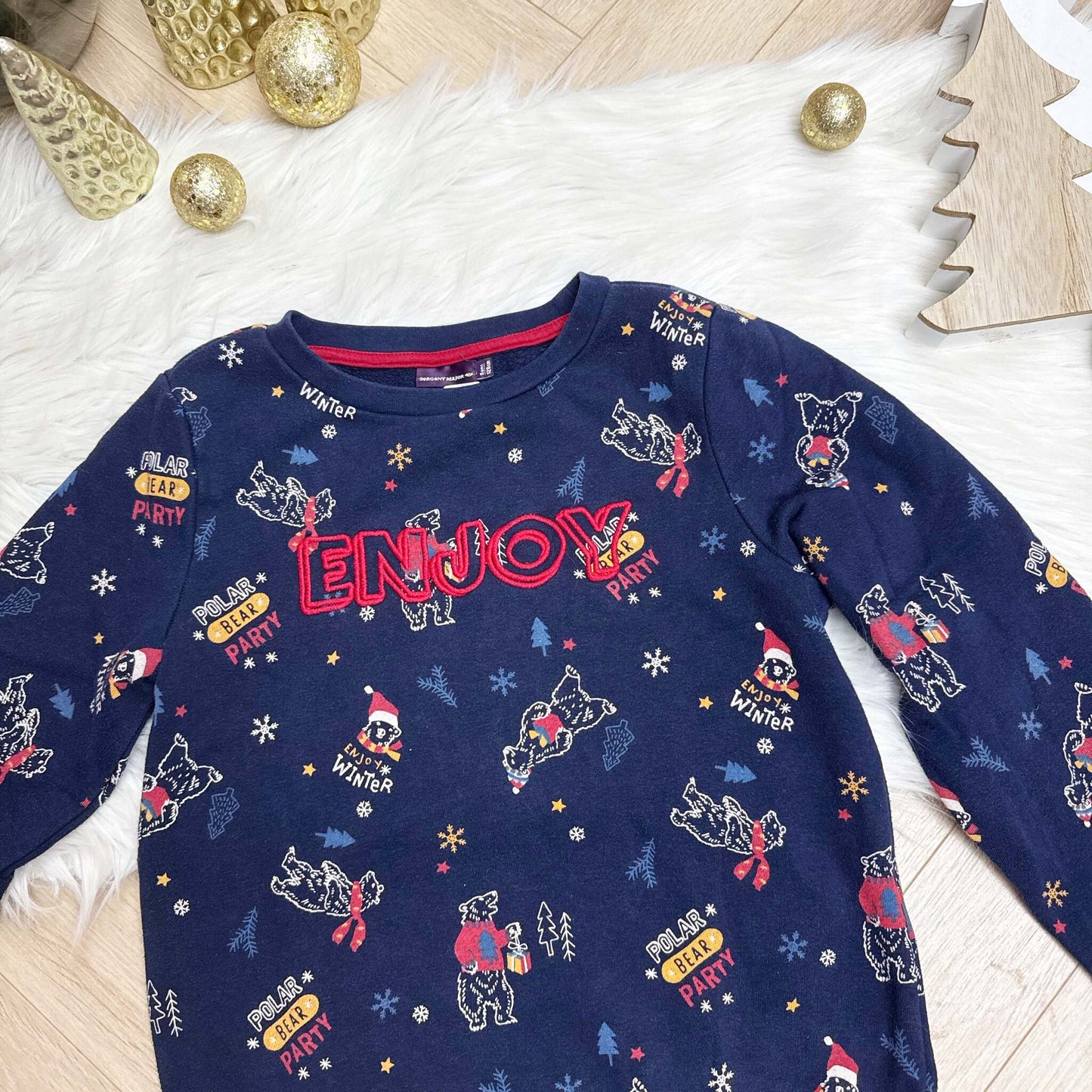 Pull Sergent Major Noël : 8 ans