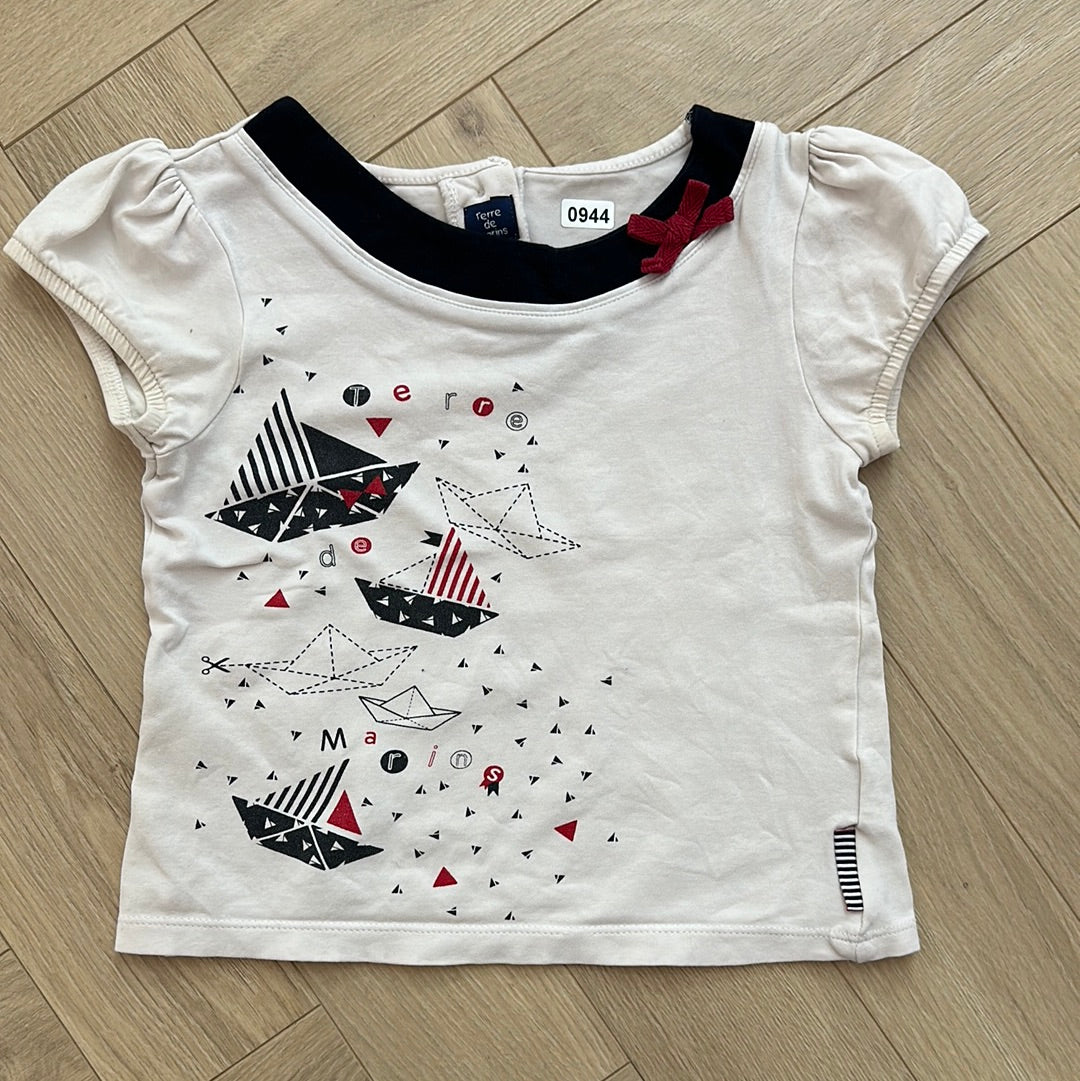 T-shirt terre de marins : 4 ans