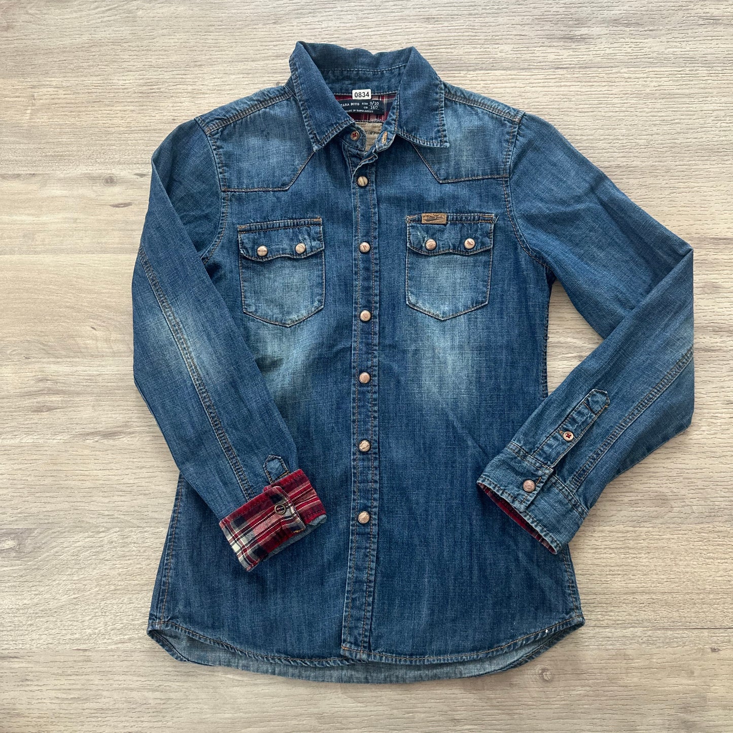 Chemise Zara : 10 ans