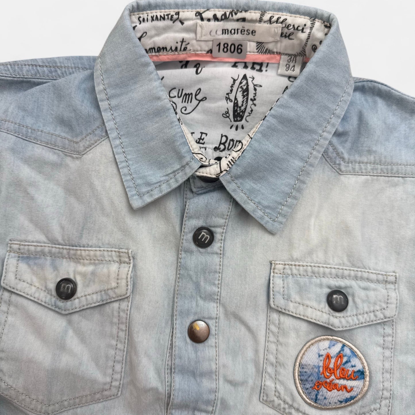 Chemise Marèse : 3 ans