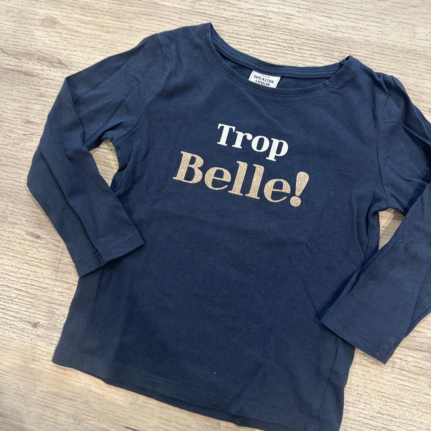 T-Shirt Tape à l'oeil : 4 ans