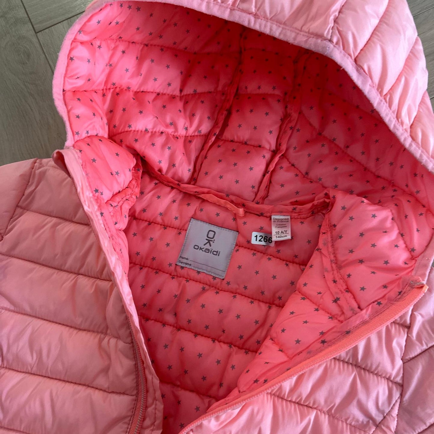 Veste doudoune Okaïdi : 10 ans