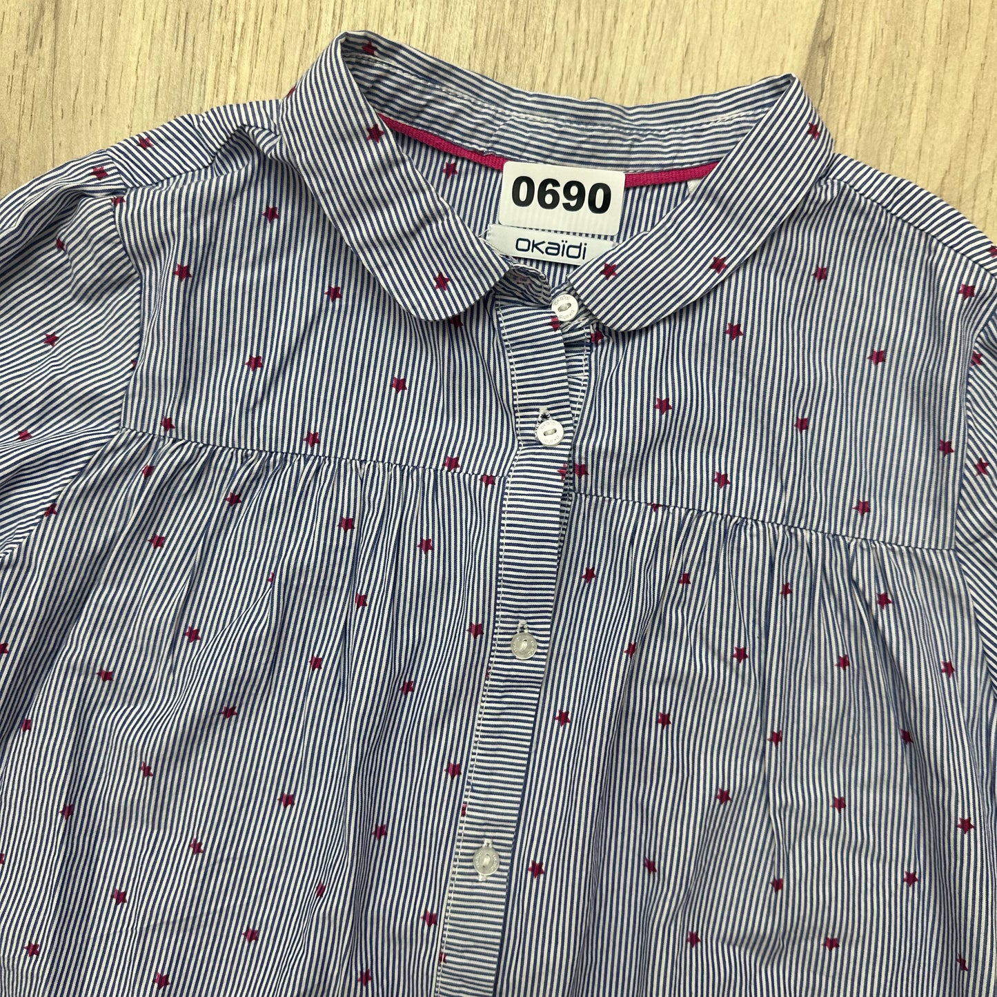 Chemise Okaïdi : 10 ans