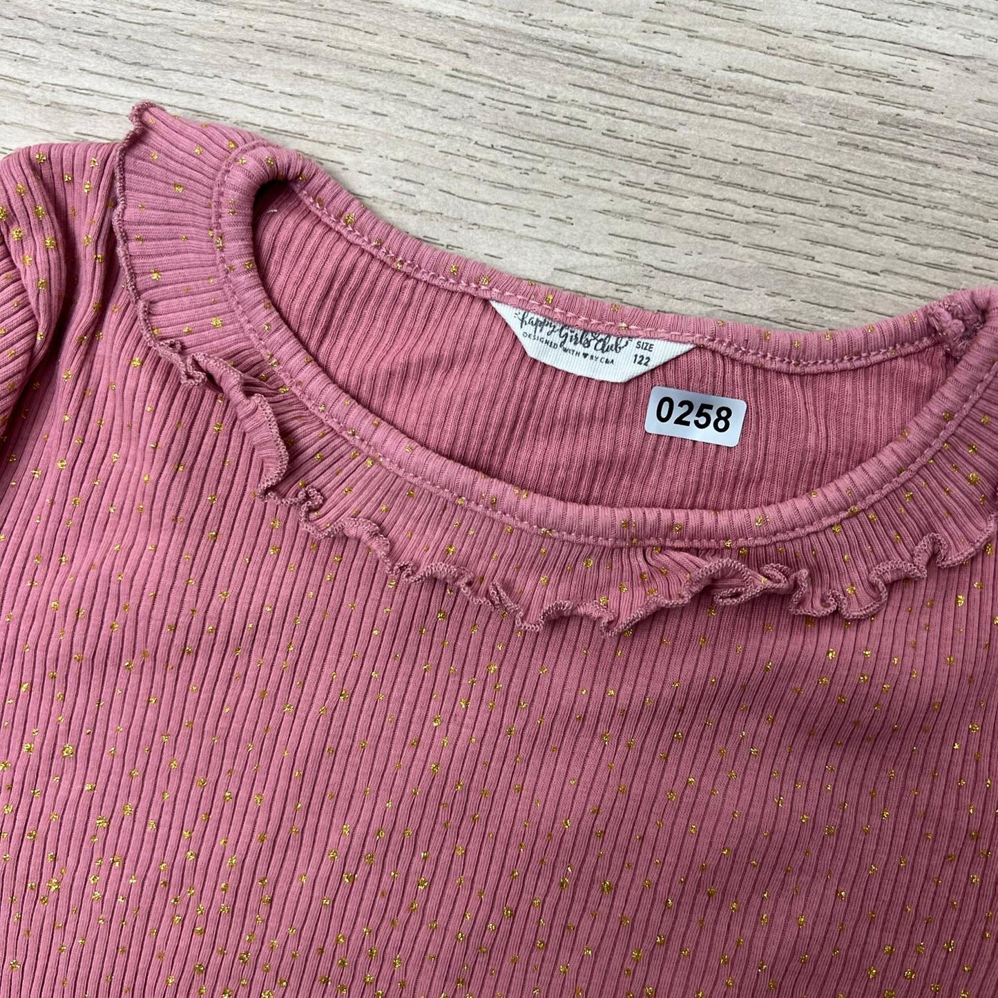 T-Shirt Happy Girls Club : 7 ans
