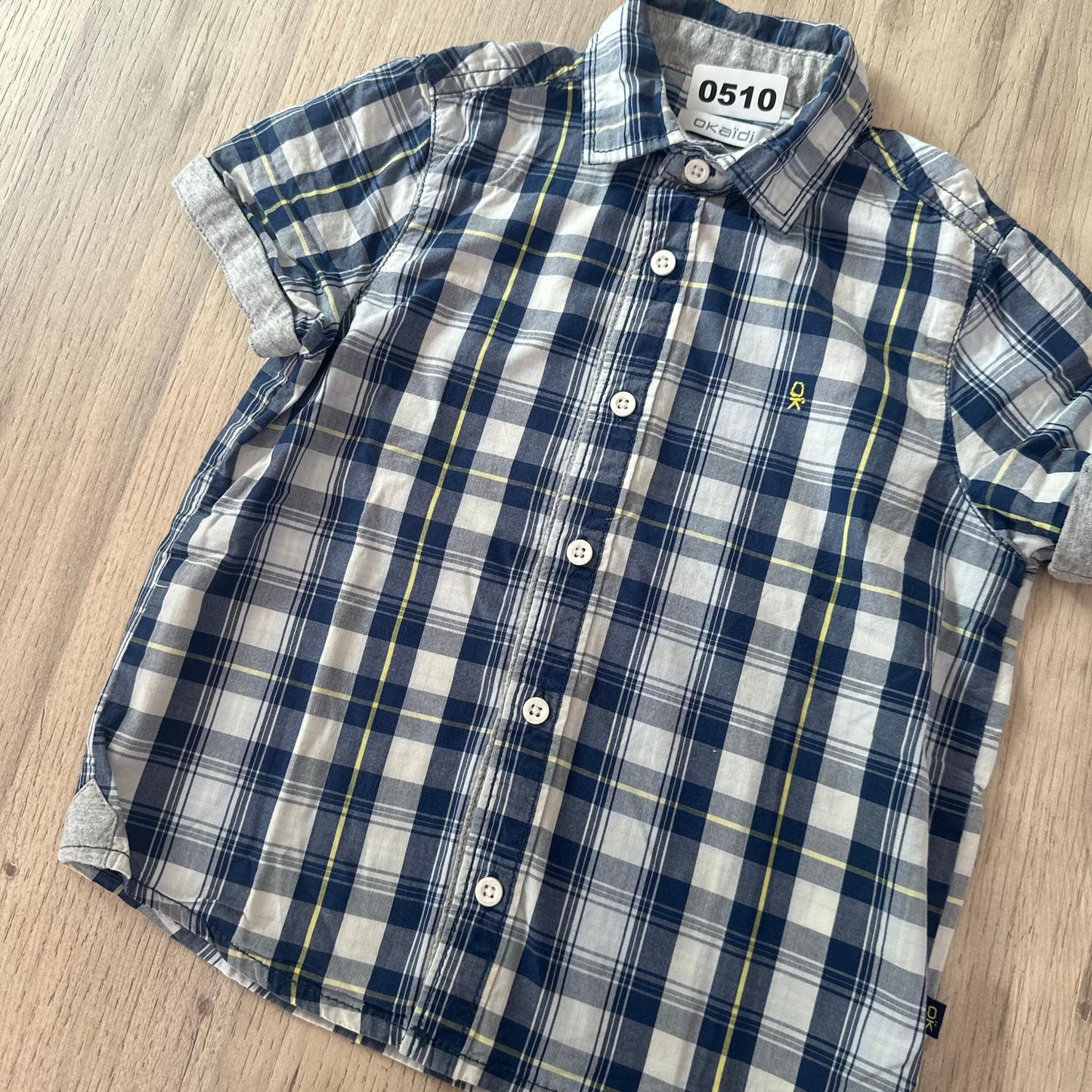 Chemise Okaïdi : 3 ans