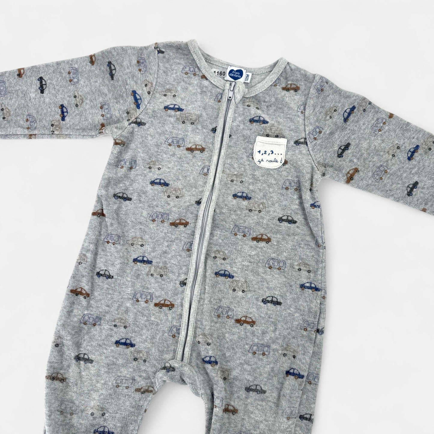 Pyjama Mots d’enfants : 12 mois