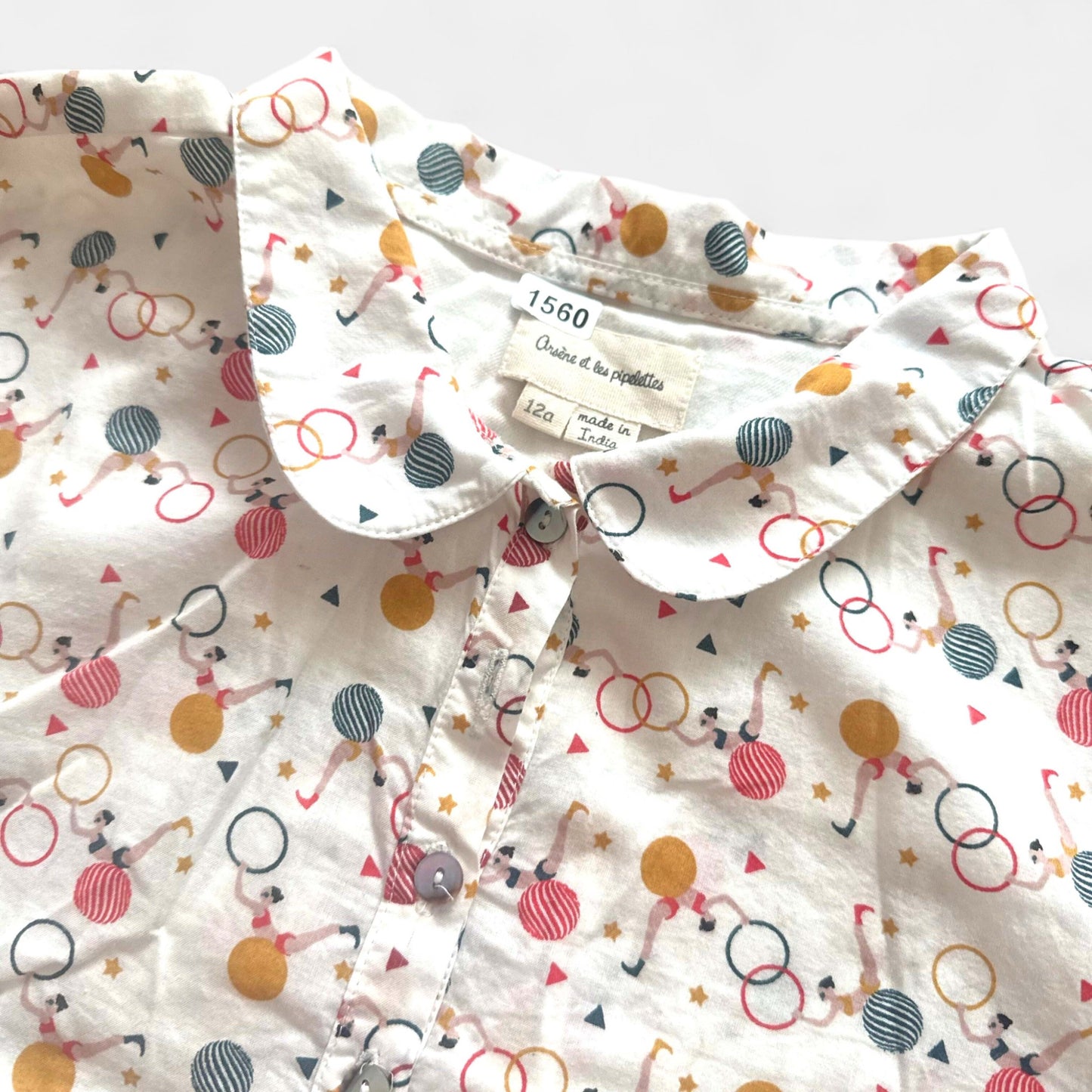Chemise arsene et les piplettes : 12 ans