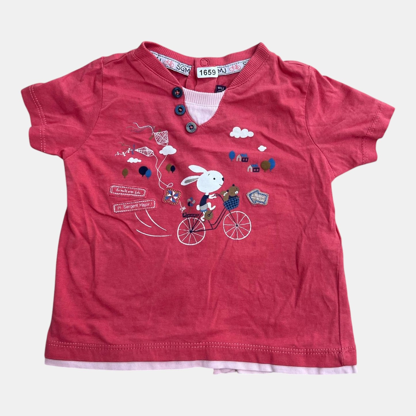 T-Shirt Sergent Major : 9 mois