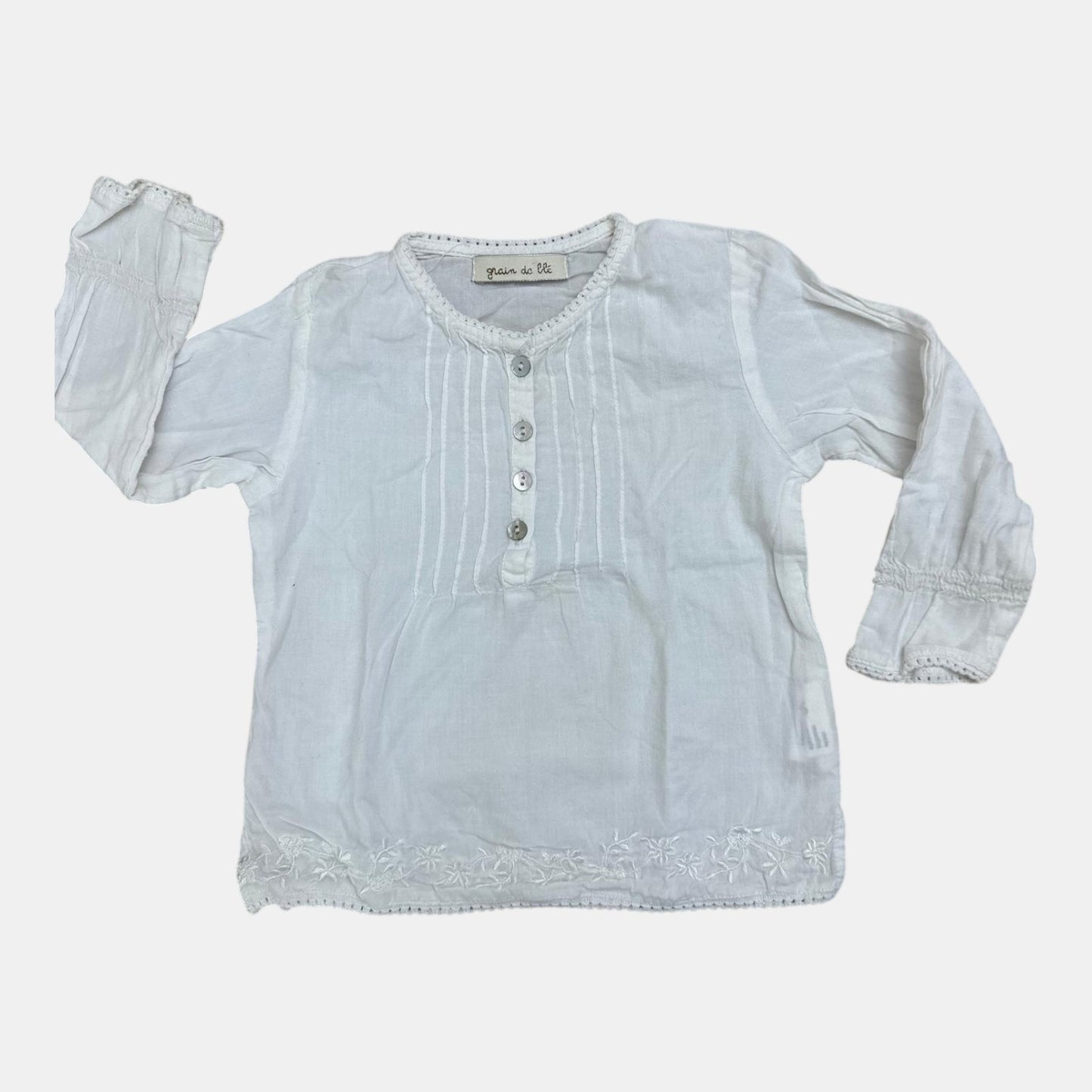 Blouse grain de blé : 12 mois