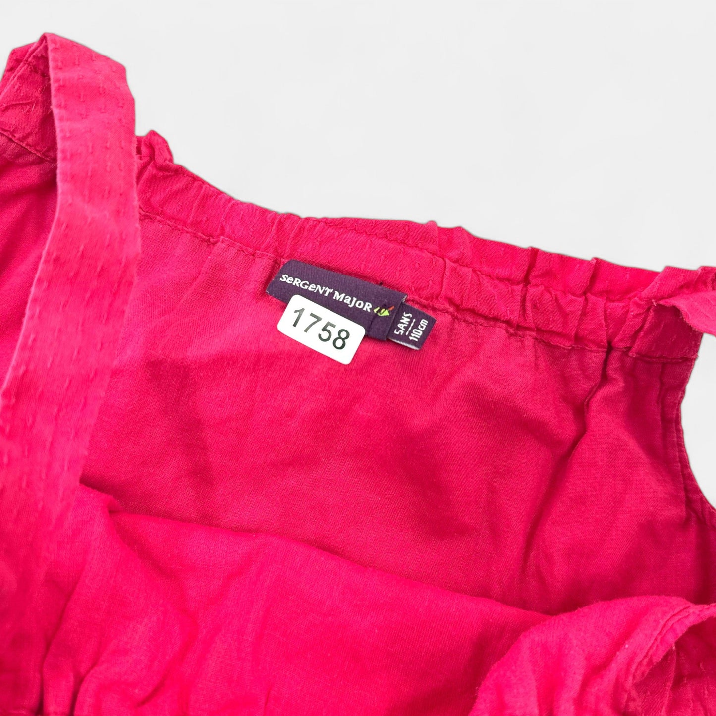Robe Sergent Major : 5 ans