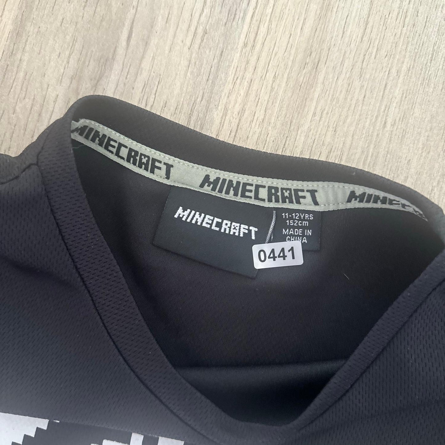 T-Shirt minecraft : 12 ans