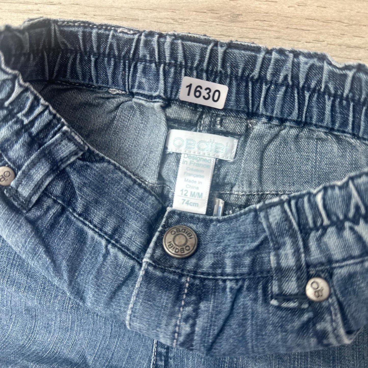 Pantalon Okaïdi : 12 mois