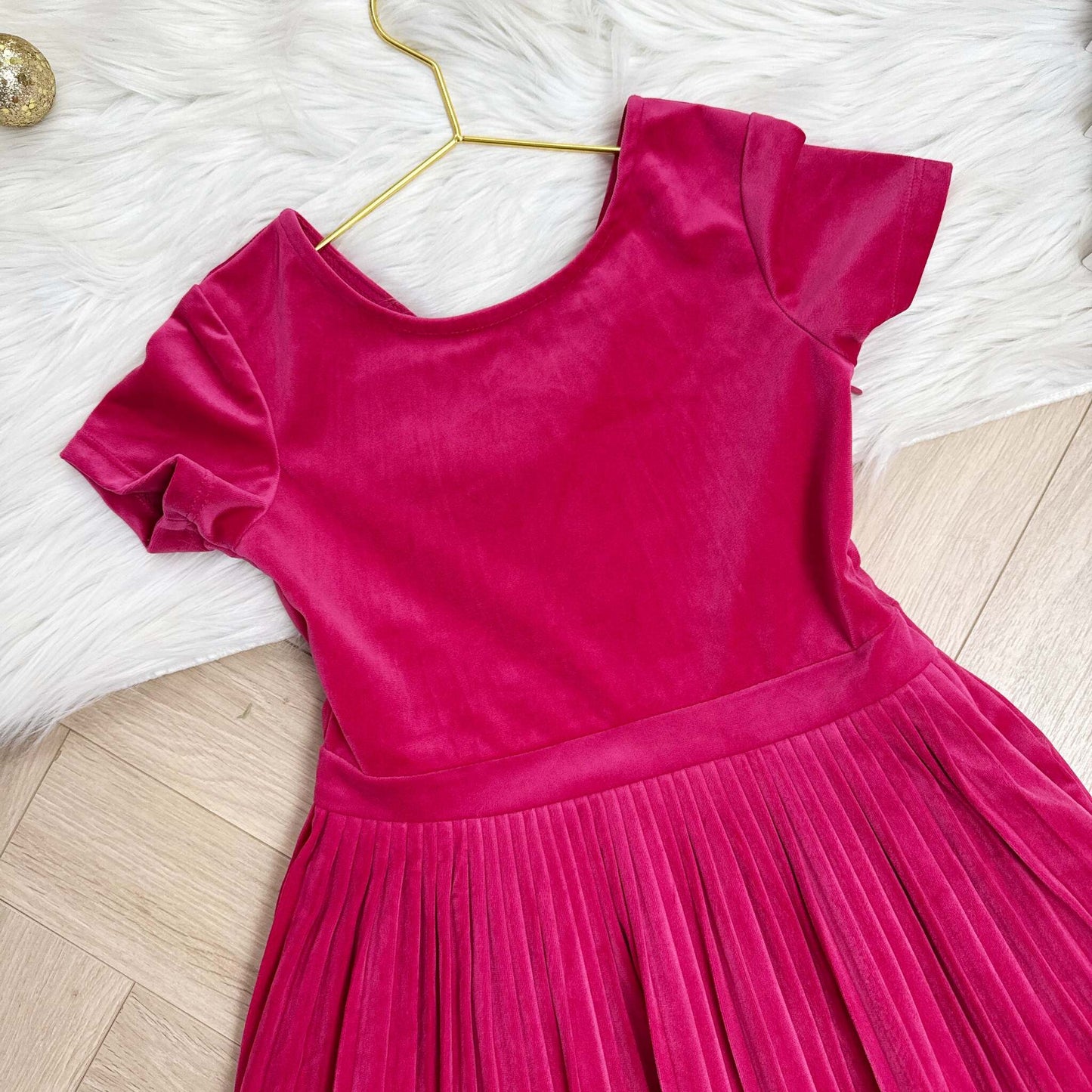 Robe fête velours Okaïdi : 5 ans