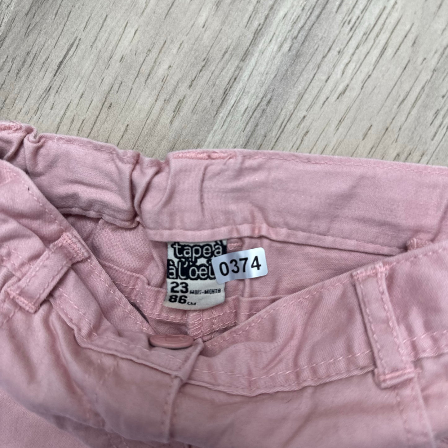 Pantalon Tape à l'oeil : 24 mois