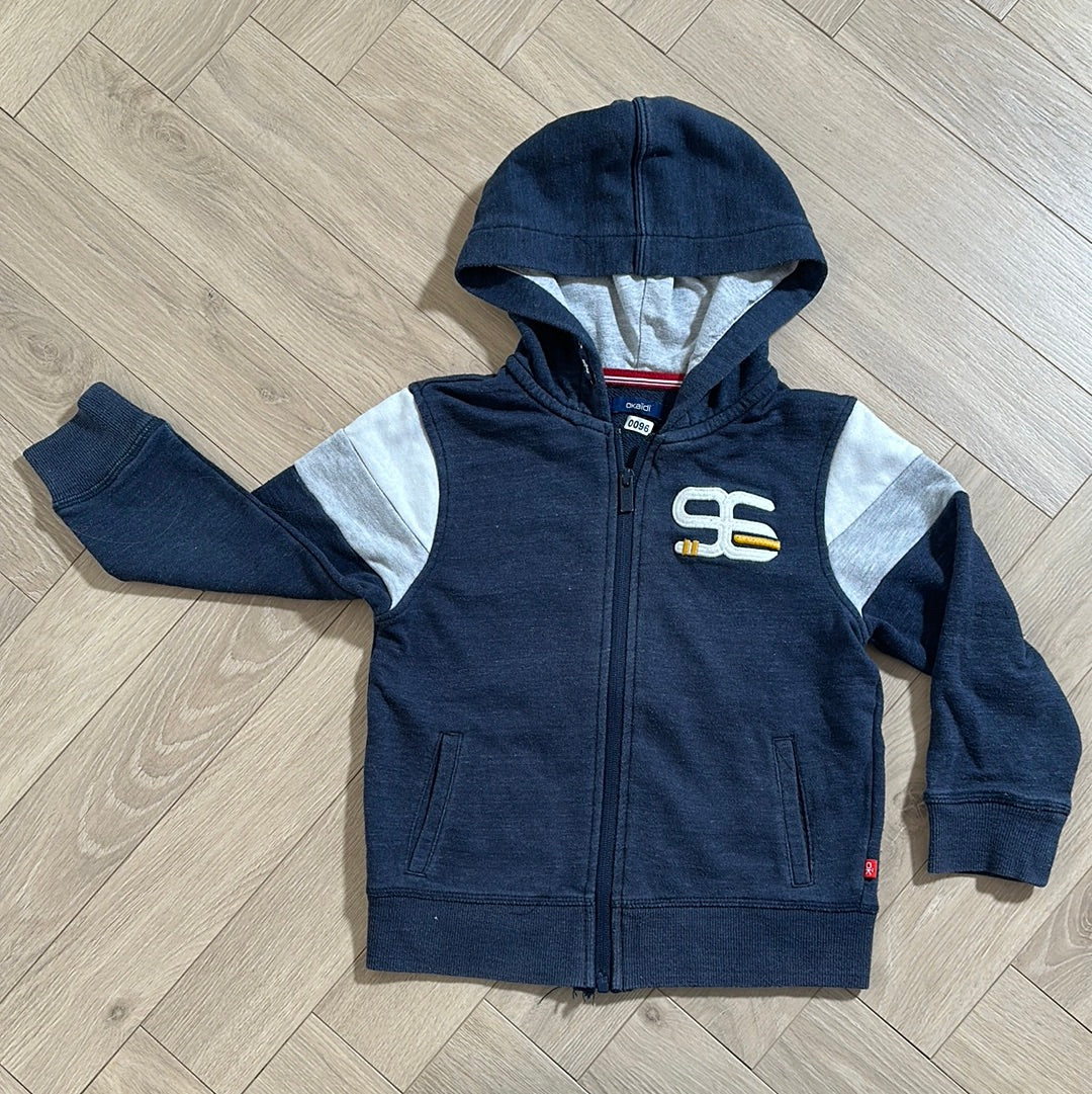 Gilet, zip de chez Okaïdi : 6 ans