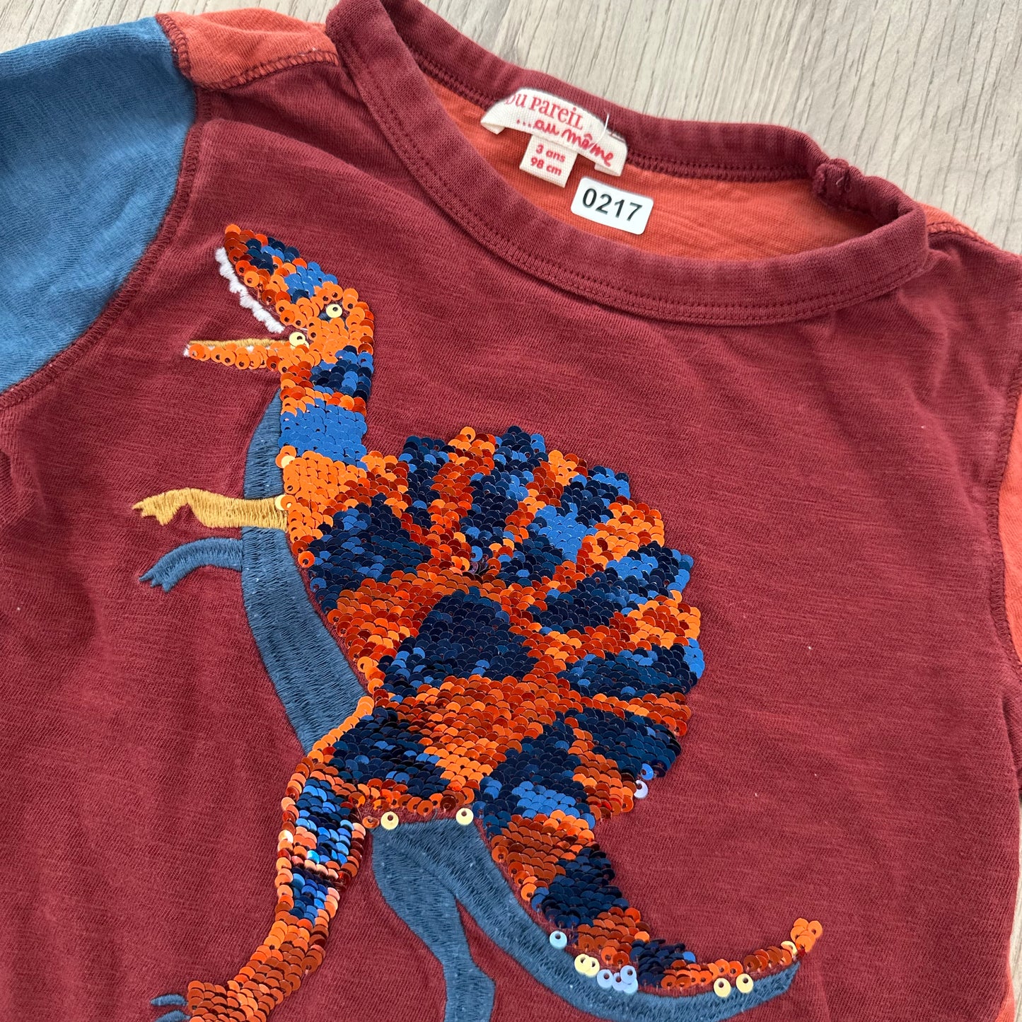 T-Shirt Du Pareil au même : 3 ans