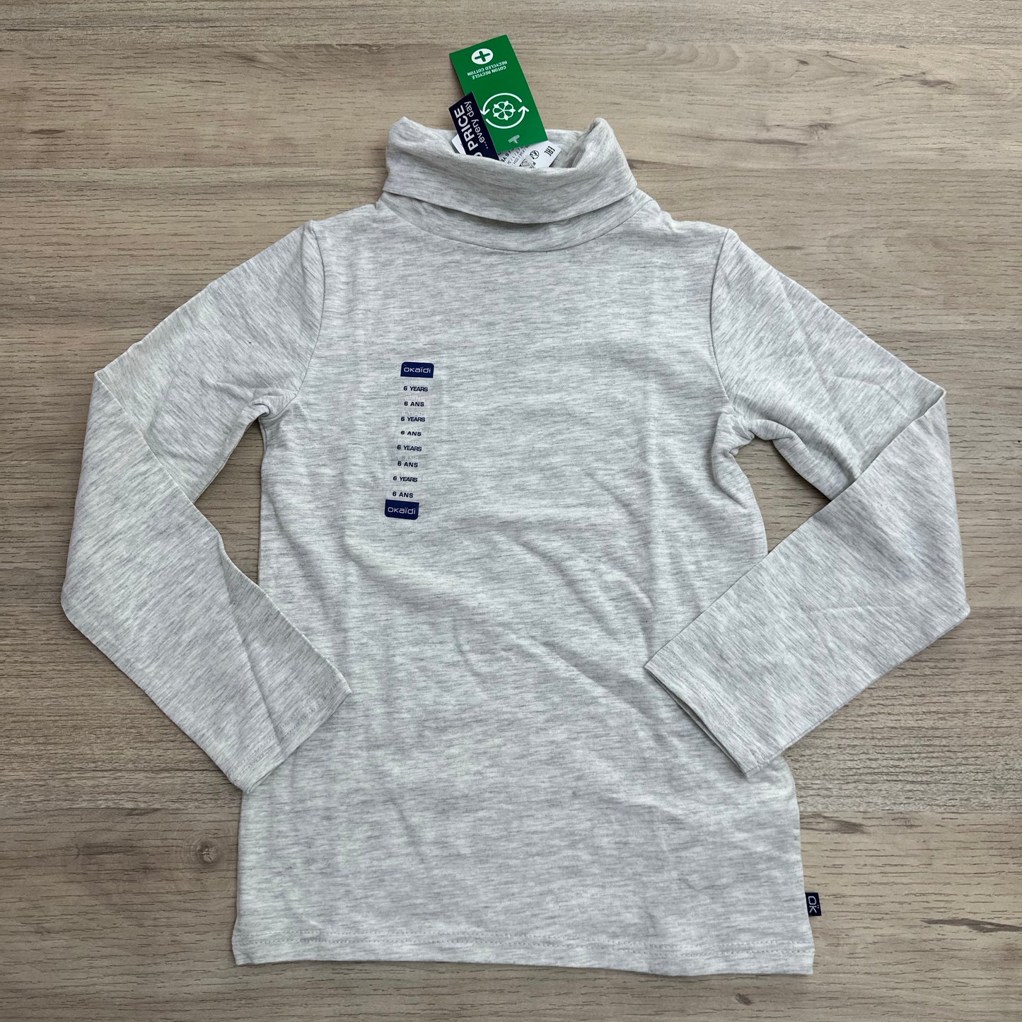 T-Shirt col roulé Okaïdi : 6 ans